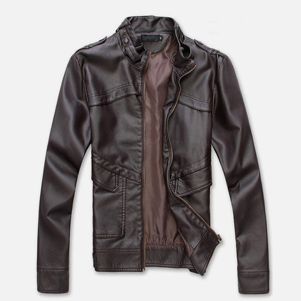 Picture of Men Leather Jacket